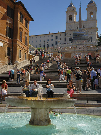 Kirche und Treppe - Latium (Rom) (Rom)